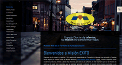 Desktop Screenshot of misionexito.org