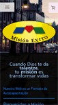 Mobile Screenshot of misionexito.org